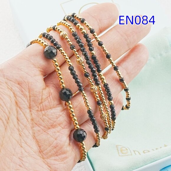 Enewton Black Crystal Glass Bracelet - Picture 5 of 5